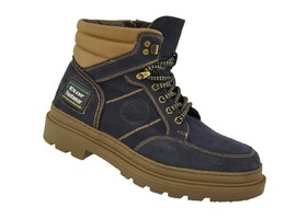 9449-10199 синий ,натуральная кожа, натуральный мех(мутон)