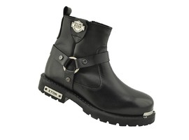 18450-137 черный , натуральная кожа, чоппер