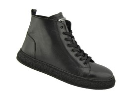 9595-5953 черная кожа, натуральный мех ( мутон)