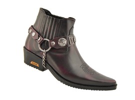 65-08 бордовый натуральная кожа