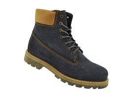 18013-CAT синий цвет, натуральная кожа, натуральный мех ( мутон)