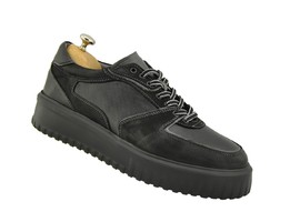 9781-504 черный и серый , натуральная кожа