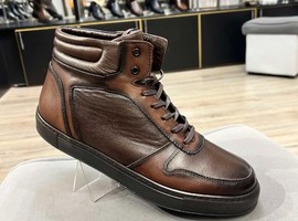 9783-78 коричневый, натуральный мех , каучук