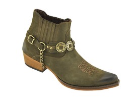 18948-886 оливковый, натуральная кожа