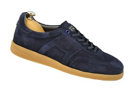 9833-0077 синий, натуральная кожа, натуральный каучук