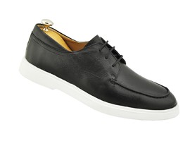 19542-1430-м2 черный, натуральная кожа, натуральный каучук