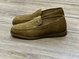 19049-808 горчица, натуральная кожа ( нубук)