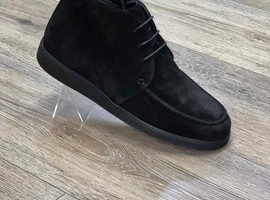 20051-77 черны,й, натуральная кожа , байка , каучук