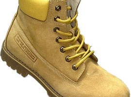 9916-303  таба ( желтый) , натуральная кожа, байка, каучук